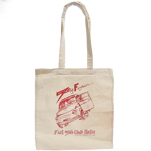 バッグ FIAT500 FIAT（フィアット） FIAT500 CLUB ITALIAエコバッグ 17715 : イタリア