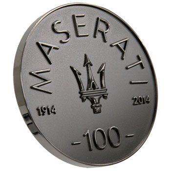 Maserati マセラティ純正100周年メモリアルペーパーウェイト 17765 