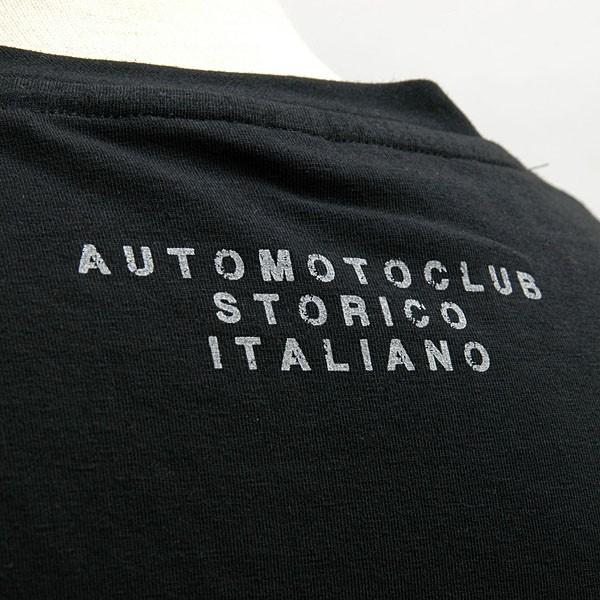ASIオフィシャルTシャツ(ブラック) 17830 定価￥5,500 : イタリア
