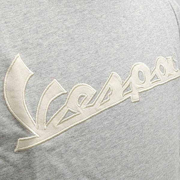 ベスパ ベスパオフィシャルロゴTシャツ(グレー) 17848 : イタリア