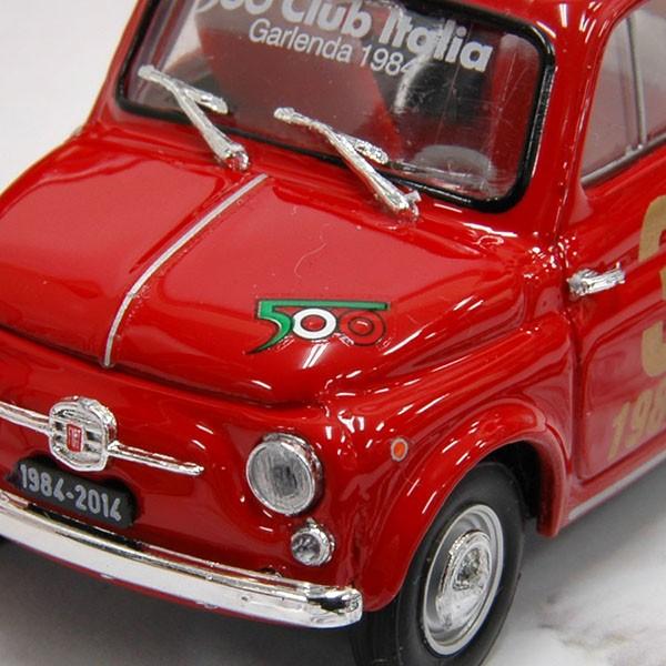 1/43 フィアット 500ミニチュアモデル-FIAT 500 CLUB ITALIA 30周年エディション-　17976｜itazatsu｜07