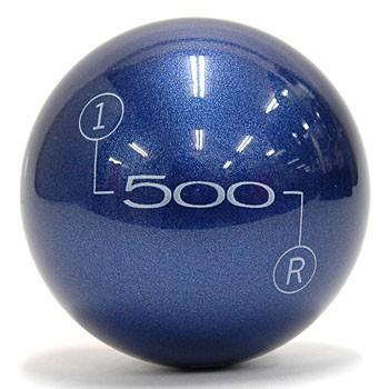 FIAT（フィアット） 500 アルミシフトノブ (メタリックブルー/クローム 