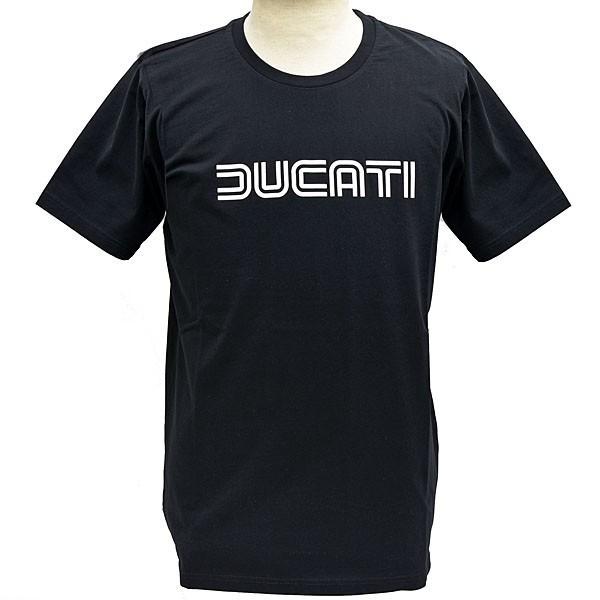 ドゥカティ純正 Tシャツ-DUCATINA 80s/ブラック-　18131｜itazatsu