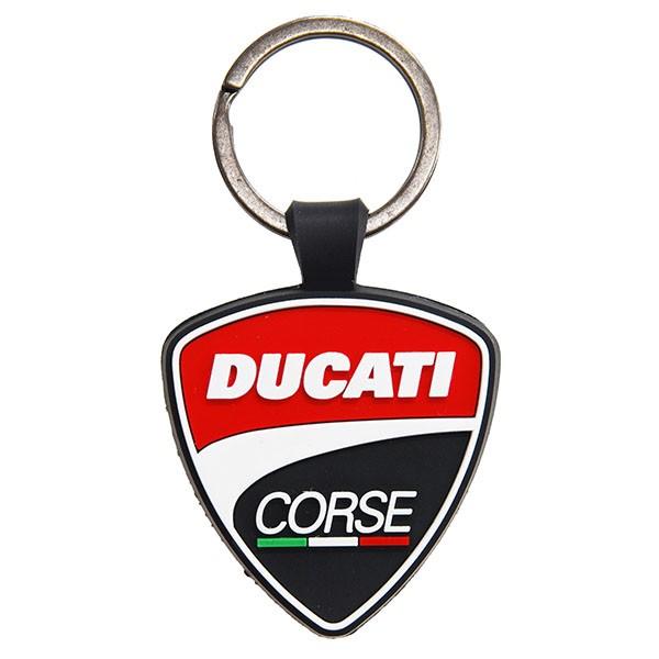 DUCATI ドゥカティ純正 ラバーキーリング-ドゥカティ CORSE- 18133 
