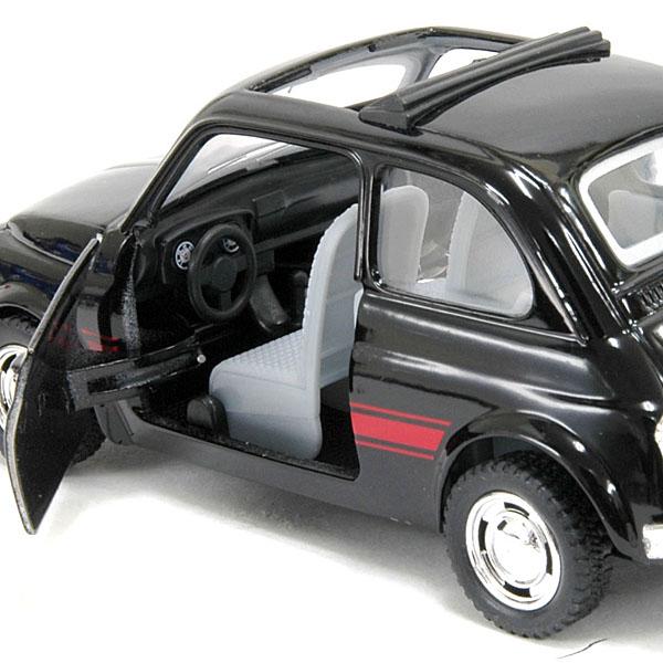 FIAT（フィアット） 1/24 500ミニチュアモデル(ブラック) 18206