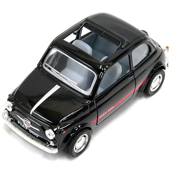 FIAT（フィアット） 1/24 500ミニチュアモデル(ブラック) 18206