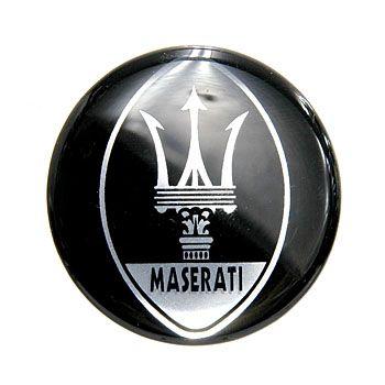 Maserati（マセラティ） マセラティラウンドエンブレム3Dステッカー