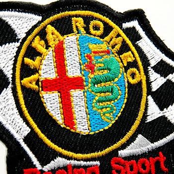 アルファロメオ（ALFA ROMEO） RACING SPORTSワッペン 18267