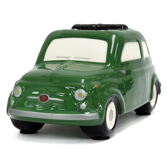 FIAT（フィアット） フィアット初代500貯金箱(Large/グリーン) 18506
