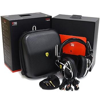 Ferrari フェラーリ純正ヘッドフォン P200 by Logic3 18851 Ferrari フェラーリ純正ヘッドフォン P200 by Logic3 18851