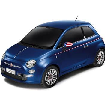 FIAT（フィアット） フィアット純正500 AMERICA Bピラーエンブレム
