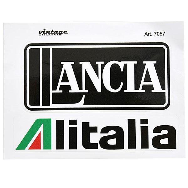 ランチア Alitaliaヴィンテージタイプステッカー 19089 : イタリア