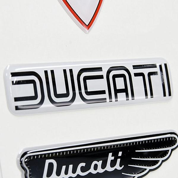 DUCATI ドゥカティ純正 3Dステッカーセット-HISTORICAL MIX- 19140 