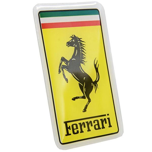 Ferrari フェラーリ純正エンブレムレジンステッカー(small) 19388 