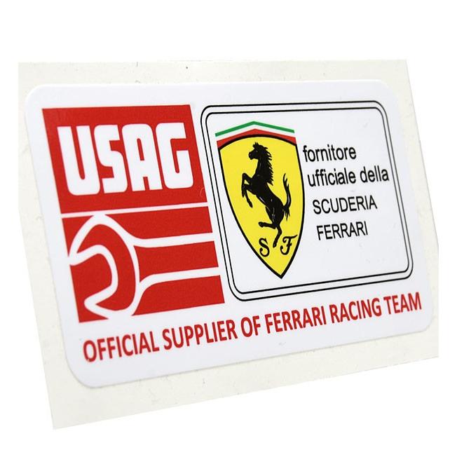Ferrari USAG SFステッカー 19501 : イタリア自動車雑貨店ショッピング