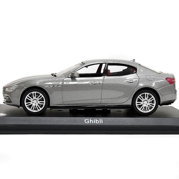 Maserati 1/43 マセラティ純正Ghibliミニチュアモデル(グレー Maserati 1/43 マセラティ純正Ghibliミニチュアモデル(グレー