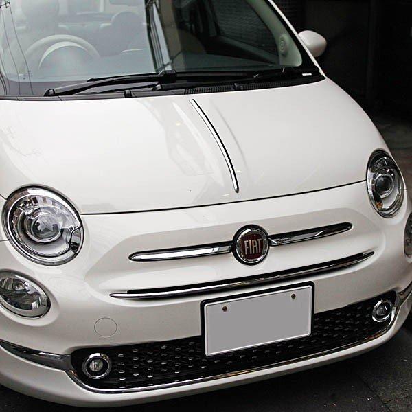 FIAT アバルト/フィアット純正 500/595/695 ボンネットクローム FIAT アバルト/フィアット純正 500/595/695 ボンネットクローム
