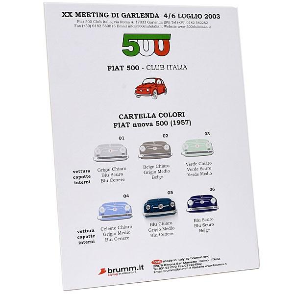 FIAT（フィアット） FIAT 500 CLUB ITALIAオフィシャルピンバッジ