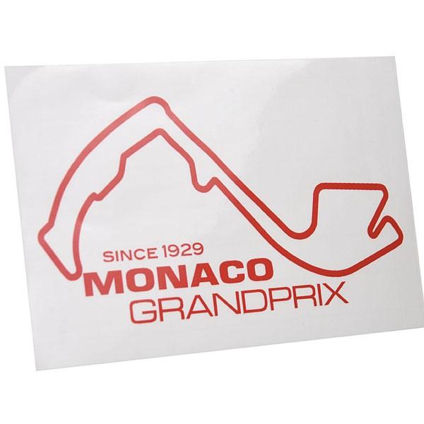 MONACO Grand Prixオフィシャルステッカー(レッド)　19820｜itazatsu｜02