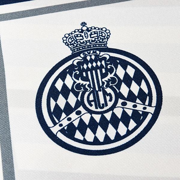 AUTOMOBILE CLUB DE MONACOオフィシャルシルクスカーフ(車柄/レッド
