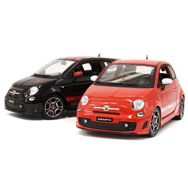 アバルト（ABARTH） 1/18 アバルト純正500ABARTHミニチュアモデル