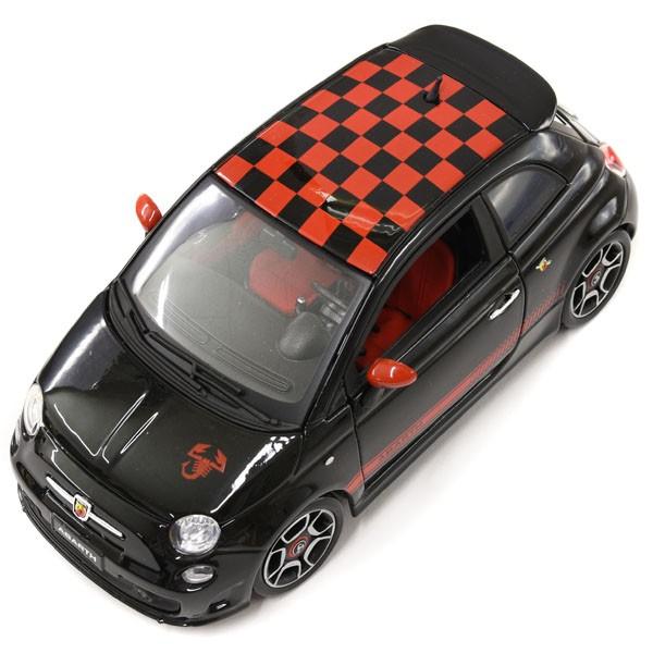 アバルト（ABARTH） 1/18 アバルト純正500ABARTHミニチュアモデル