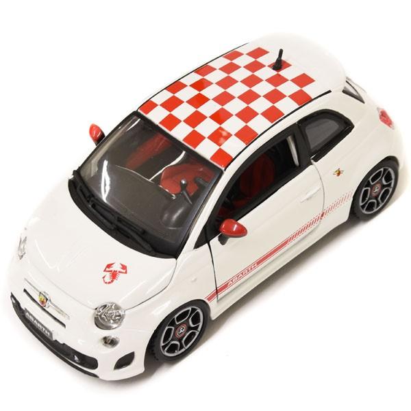 アバルト（ABARTH） 1/24 アバルト純正500ABARTHミニチュアモデル