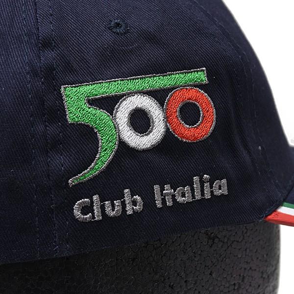 フィアット FIAT 500 CLUB ITALIAベースボールキャップ　20215｜itazatsu｜03