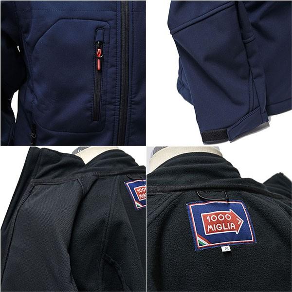 希少コラボ品 PRADA 1000 MIGLIA ミッレミリア ブルゾン ミッレミリア(1000 MIGLIA)オフィシャルソフトシェルジャケット 20258