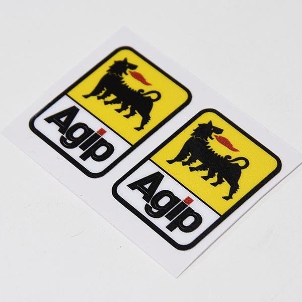 即納 agip ステッカー デカール 12枚セット（6種×各2枚） 並行輸入 Agipステッカー2枚セット(20mm&26mm) 20493 : イタリア自動車雑貨店