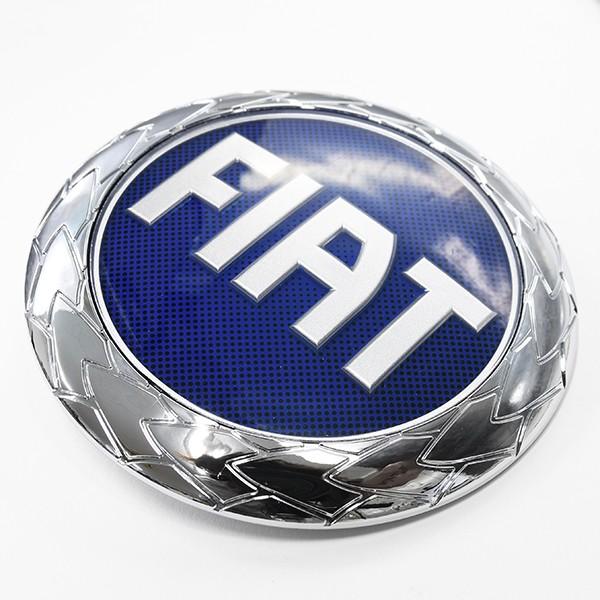 FIAT（フィアット） フィアット純正 エンブレム(リア用/ブルー/85mm