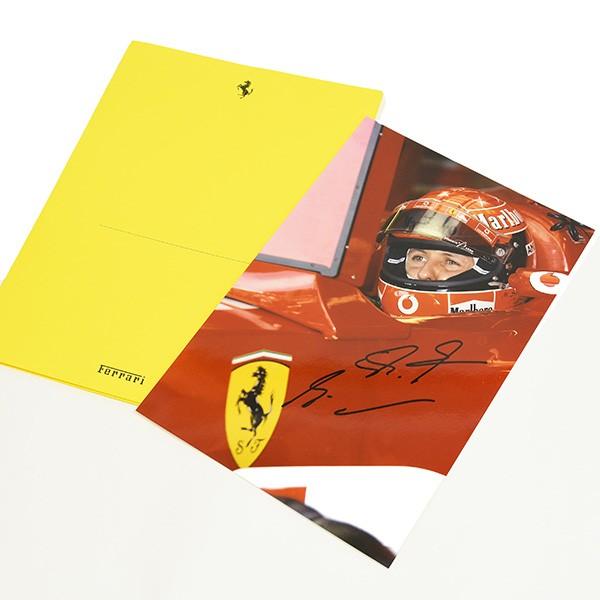 スクーデリア フェラーリ 2003 F1ワールドチャンピオンメモリアルフォト-M.シューマッハ直筆サイン入り-　20628