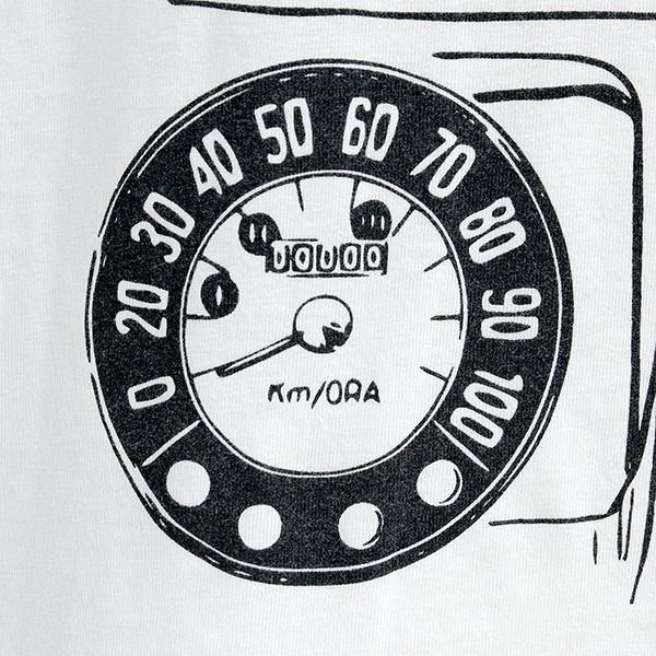 しページ FIAT（フィアット） フィアット純正 Nuova 500Tシャツ(ホワイト) 20679