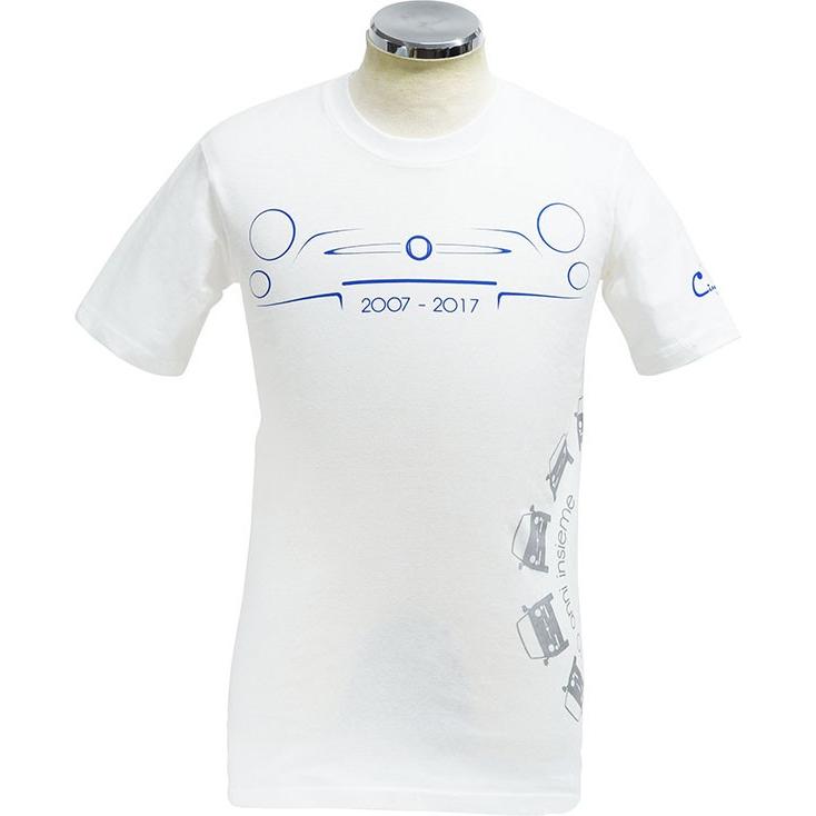 確認用 FIAT（フィアット） Cinquecentisti 10周年記念Tシャツ 20706