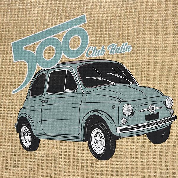 FIAT（フィアット） FIAT500 Club Italiaオフィシャルジュートトート