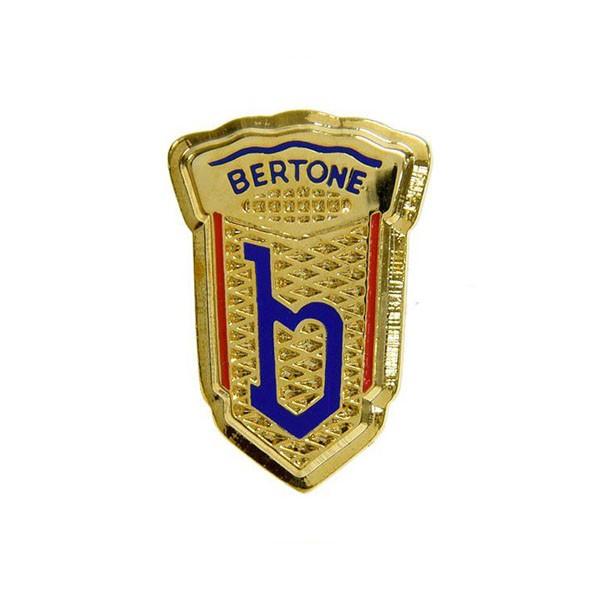 BERTONE純正 エンブレムピンバッジ(ゴールド) 20766 : イタリア自動車