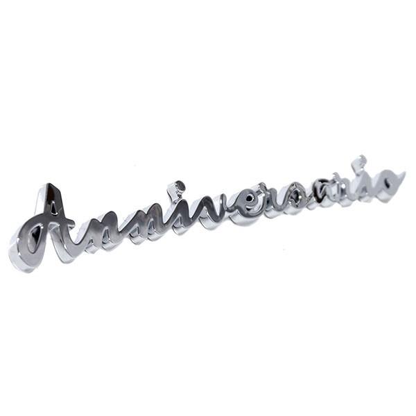SALE／60%OFF】 フィアット アバルト純正 Anniversarioロゴエンブレム