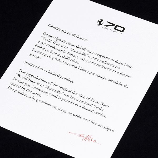 Ferrari（フェラーリ） フェラーリ純正 創立70周年記念式典ゲスト用