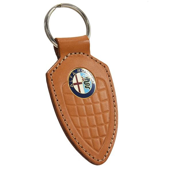 アルファロメオ グリル型レザーキーリング　21 | アルファロメオ