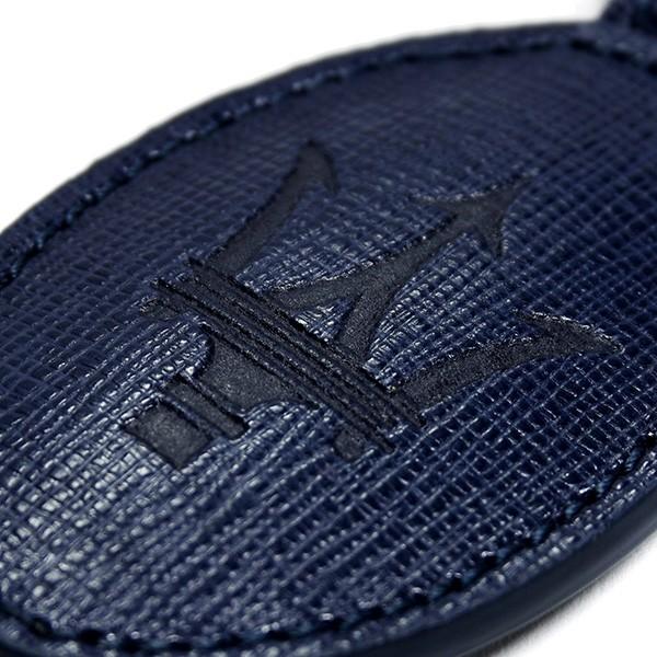Maserati（マセラティ） マセラティ純正 レザーキーリング(ブルー