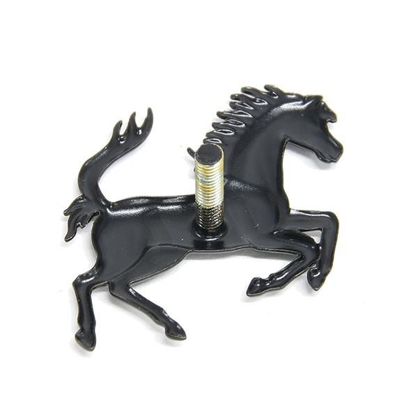 Ferrari フェラーリ純正 Cavallinoエンブレム(ブラック/縦40mm Ferrari フェラーリ純正 Cavallinoエンブレム(ブラック/縦40mm