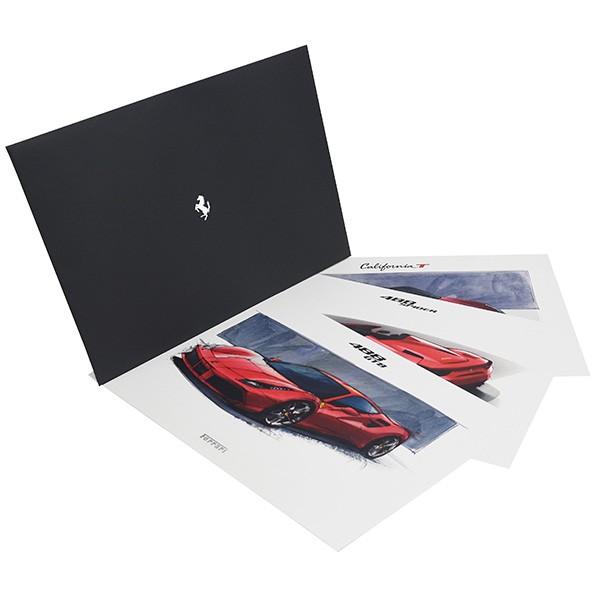 フェラーリ 296GTB アートカードセット5枚セット非売品 フェラーリ