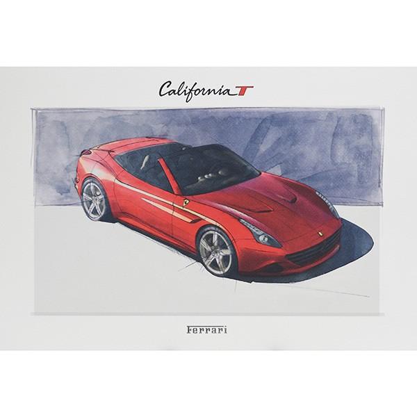 フェラーリ純正 488GTB/488Spider/California-T VIPゲスト記念品リトグラフセット　21394｜itazatsu｜11