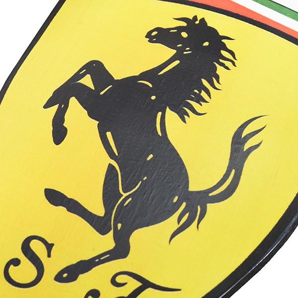 Ferrari（フェラーリ） SFエンブレム型木製オブジェ 21471 : イタリア