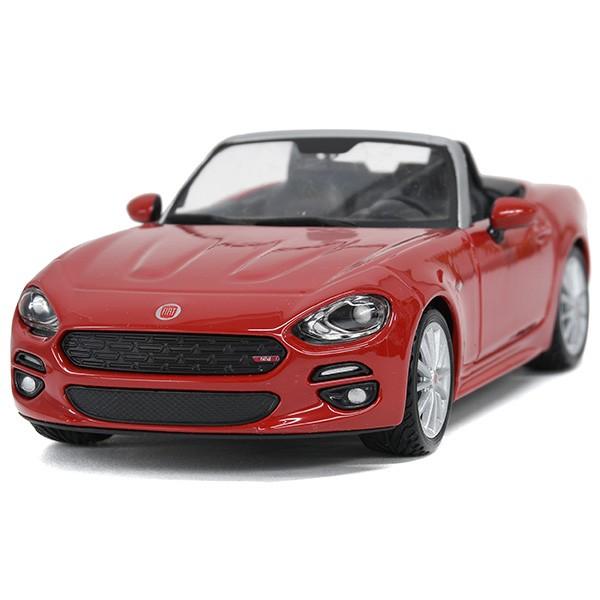 FIAT（フィアット） 1/24 124 Spiderミニチュアモデル(レッド) 21485