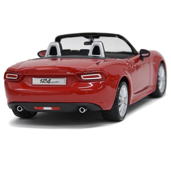 FIAT（フィアット） 1/24 124 Spiderミニチュアモデル(レッド) 21485