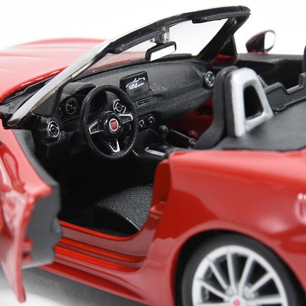 FIAT（フィアット） 1/24 124 Spiderミニチュアモデル(レッド) 21485