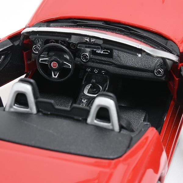 FIAT（フィアット） 1/24 124 Spiderミニチュアモデル(レッド) 21485