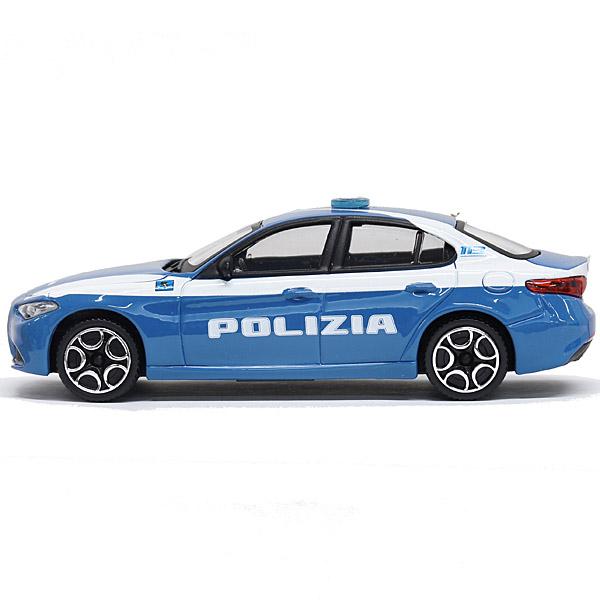 アルファロメオ グッズ 13点 アルファロメオ（ALFA ROMEO） 1/43 GIULIA POLIZIAミニチュアモデル