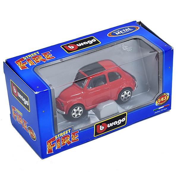 FIAT（フィアット） 1/43 Nuova 500ミニチュアモデル(Red) 21523